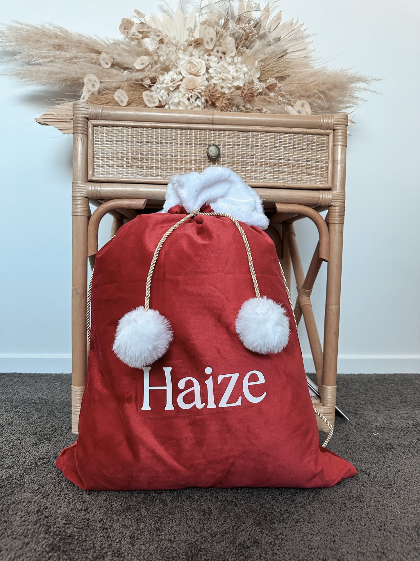 Velvet Santa Sacks